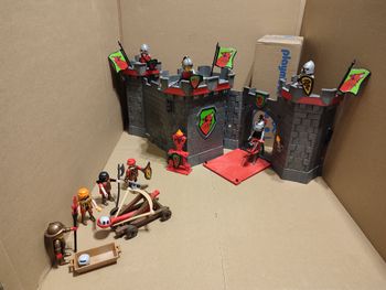 Playmobil 4440 Lot citadelle transportable +Burnham Raiders - occasion