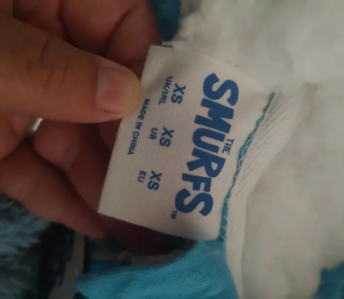 Pyjama combi les schtroumpfs the smurfs - photo numéro 3