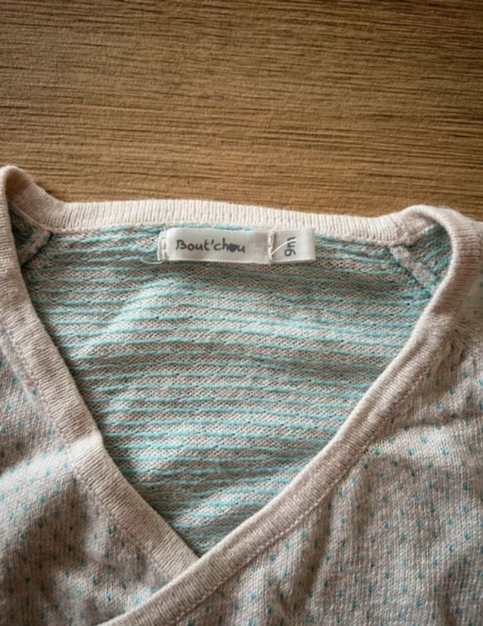 Brassière gilet 9 mois Bout’chou - photo numéro 2