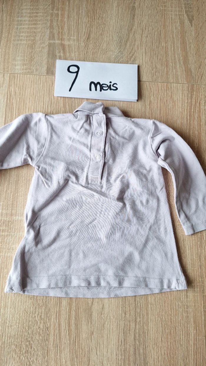 🌜T-shirt col roulé 9 mois. #lunaGL9mois🌛 - photo numéro 2