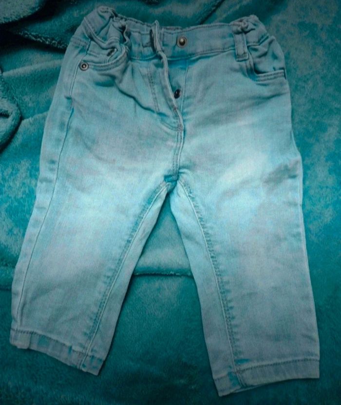 Jean bébé fille Vertbaudet 6 mois