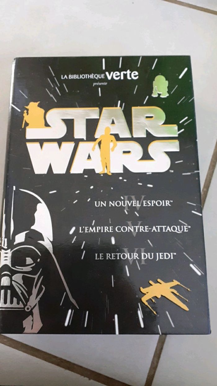 Coffret livre Star wars