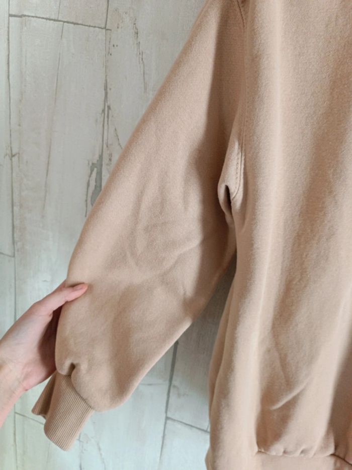 Sweat oversize beige - photo numéro 3