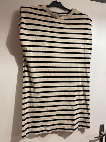 Robe tee shirt coton