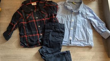 2 chemises + pantalon