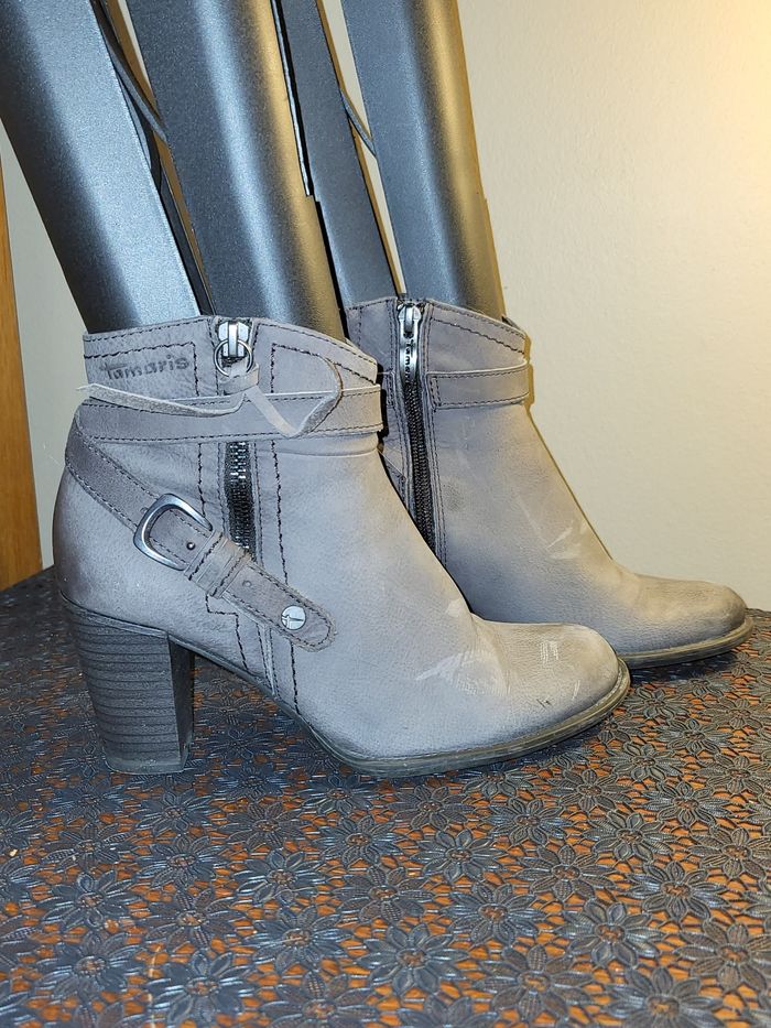 Bottines cuir 36 - photo numéro 2
