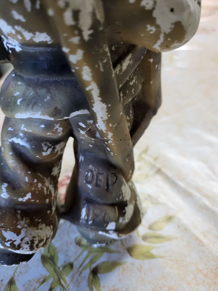 Statuette platre vintage - photo numéro 3