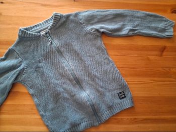 Gilet bleu 4 ans
