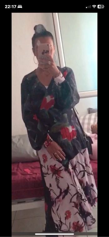 Robe longue cache cœur