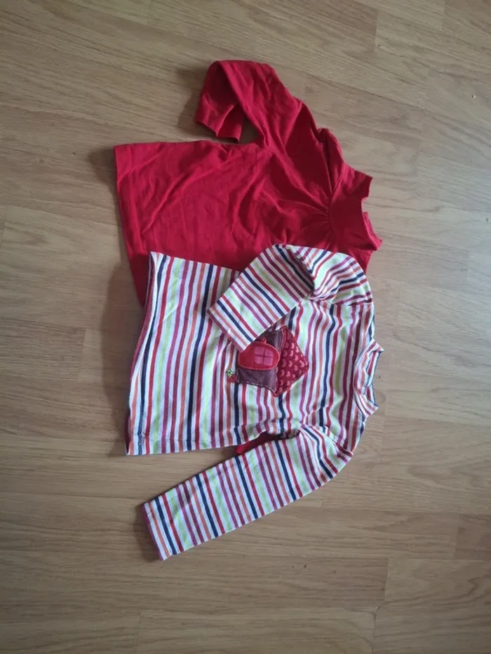 Lot de 2 tee shirts col roulé