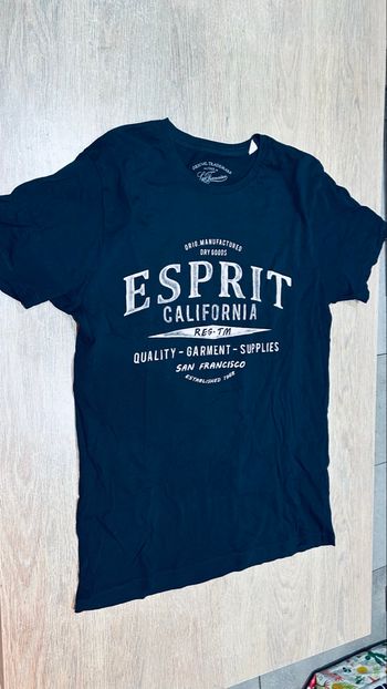 Teeshirt manches courtes bleu marine esprit taille l