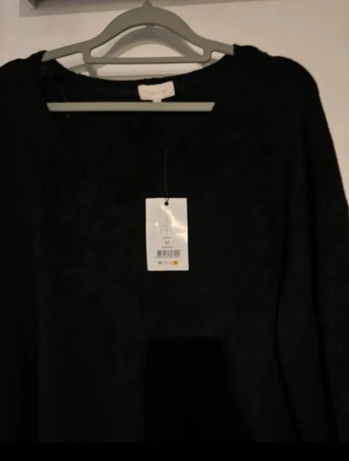 🖤 Robe pull noire Anna Karel – Neuve avec étiquette – Taille M - photo numéro 7