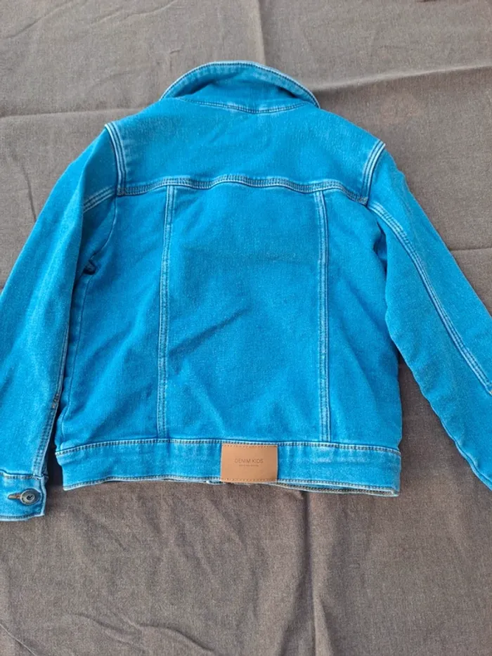 Veste en jean 5-6 ans - photo numéro 3