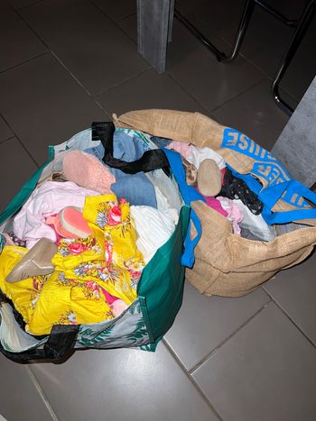 Lot de vêtement 0 à 6 mois  fille