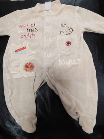 pyjama chaud 1 mois