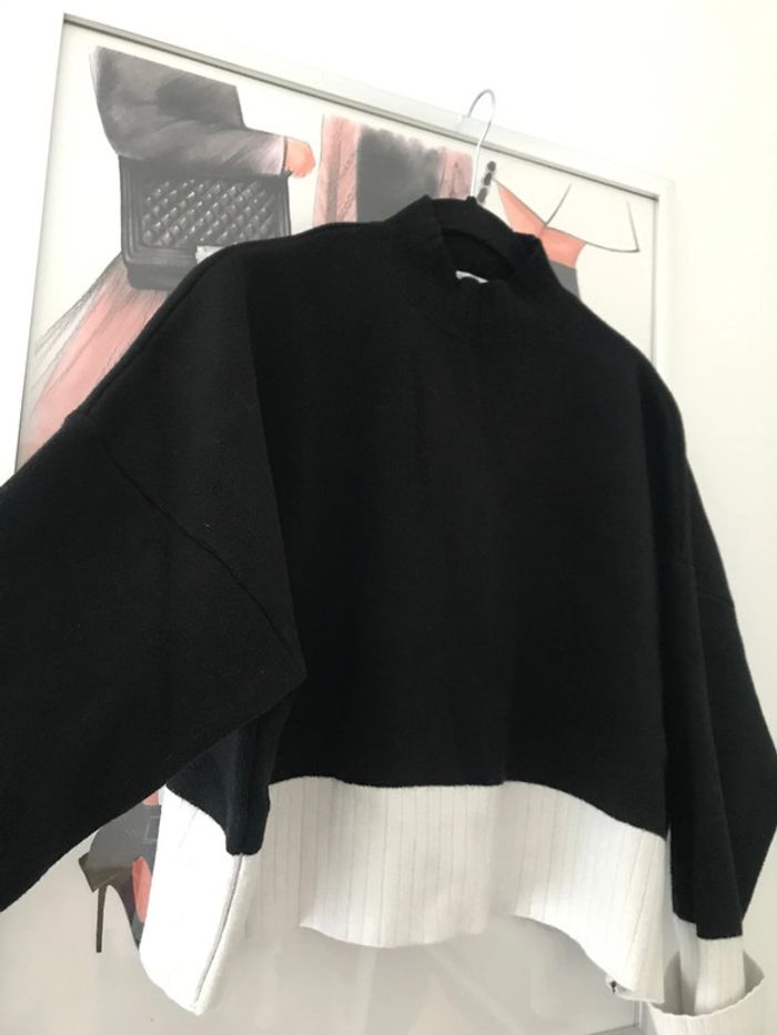 Pull col montant Zara S - photo numéro 3