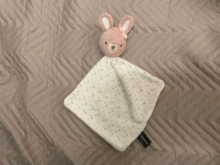 Doudou lapin blanc orchestra