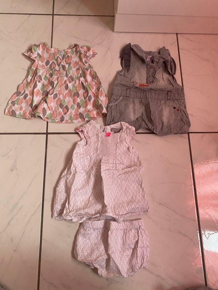 Lot 19 robes 3 mois fille - photo numéro 4