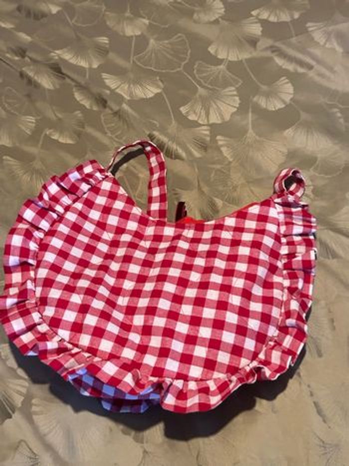Sac vichy blanc et rouge south beach x Misha Grimes - photo numéro 3