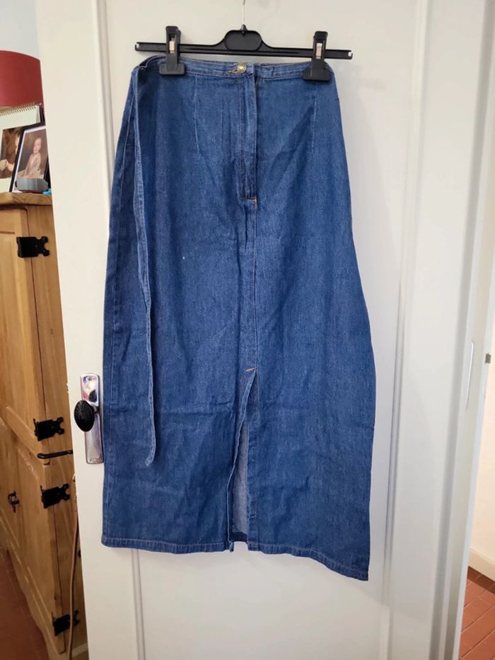 Jupe longue en jeans between