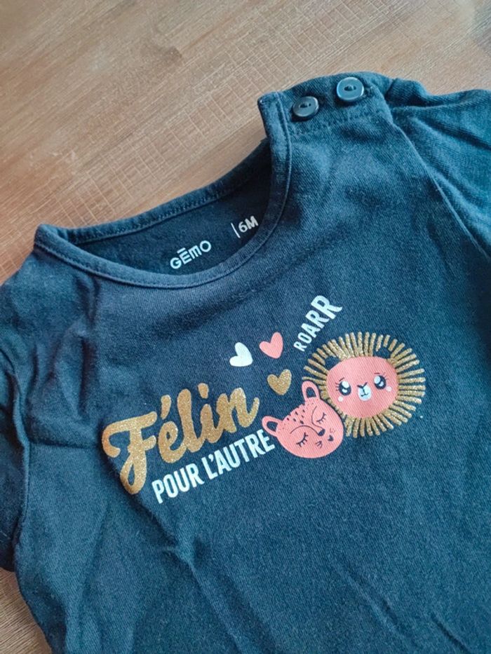 Tee-shirt 6 mois - photo numéro 3
