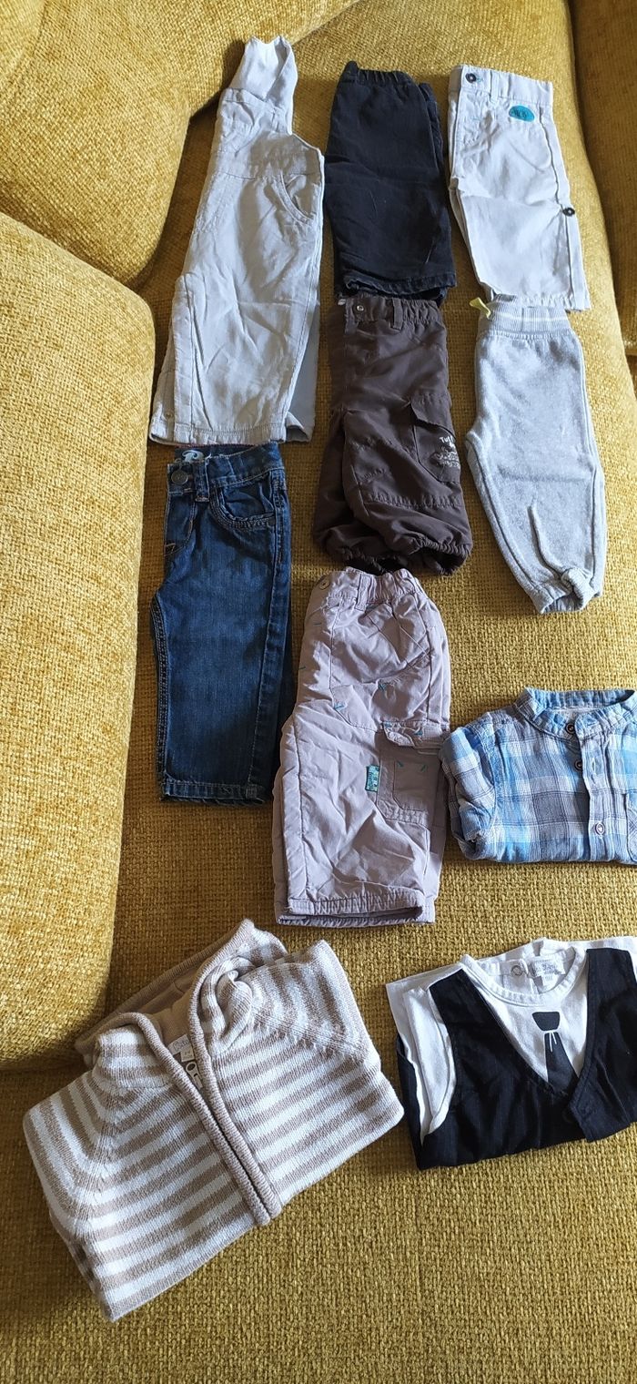 Lot 10 vêtements 9 mois