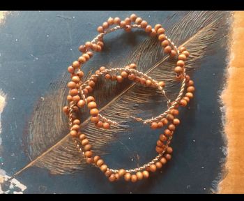 Boucles d'oreilles créoles bois