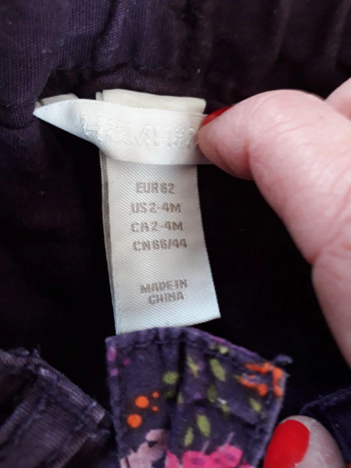 Pantalon H&M 2-4 mois - photo numéro 2