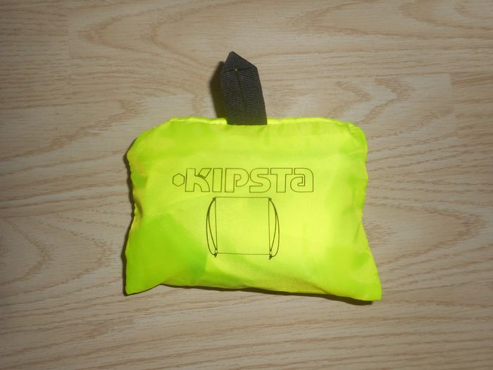 Sac à Dos Pliable Jaune Fluo Kipsta - photo numéro 2