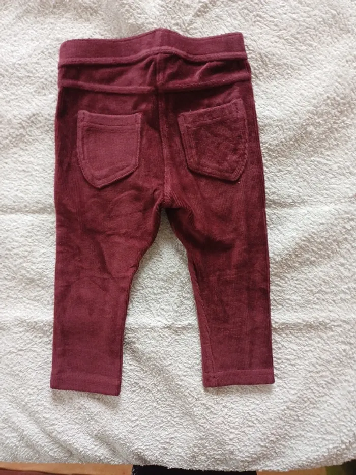 Leggings en velours 18 mois - photo numéro 3