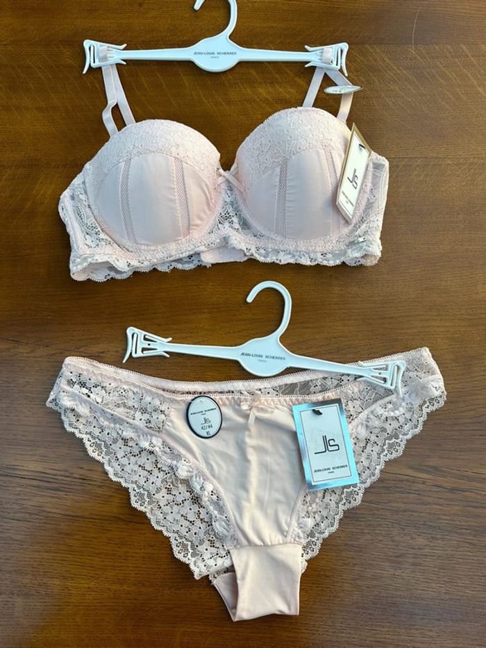 Ensemble jean-louis scherrer soutien gorge 90C + culotte 42/44 - photo numéro 2