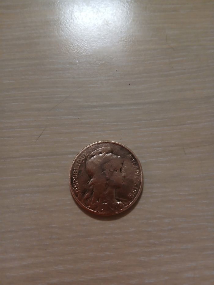 Piece de collection 10c fraterin annee 1900 tres bonne etat - photo numéro 2