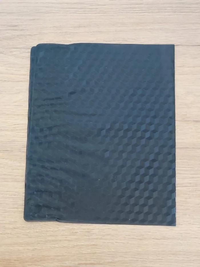 Lot 4 protège-cahier rouge noir jaune vert - 17x22cm - photo numéro 9