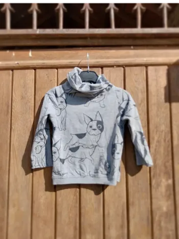 Pull col roule garçon kiabi 4 ans