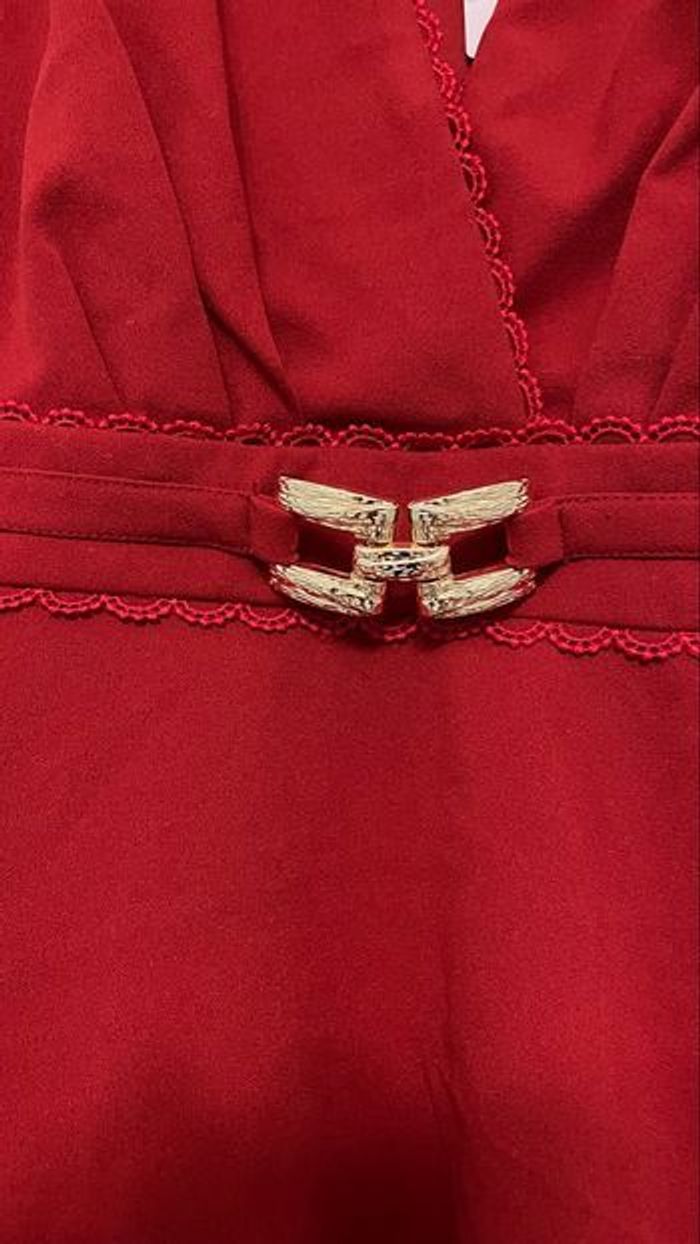 Robe Rouge Naf Naf - photo numéro 2