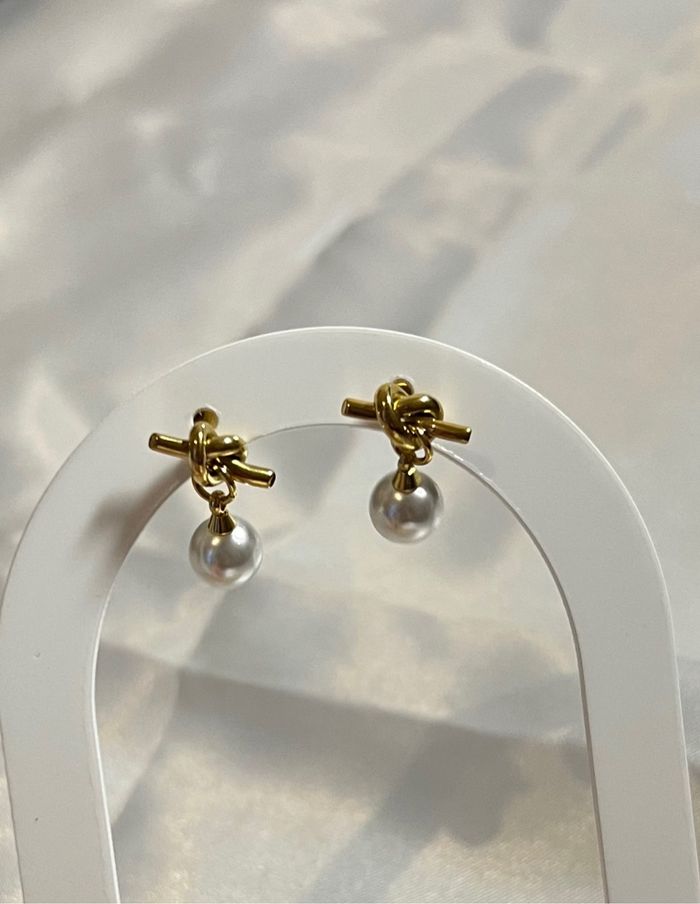 Boucle d’oreille acier inoxydable