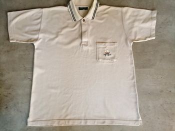 Polo beige taille M Oxford
