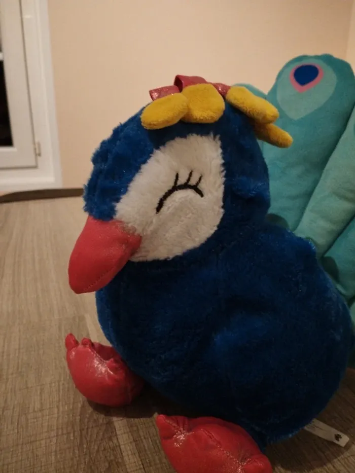 Peluche paon - photo numéro 5