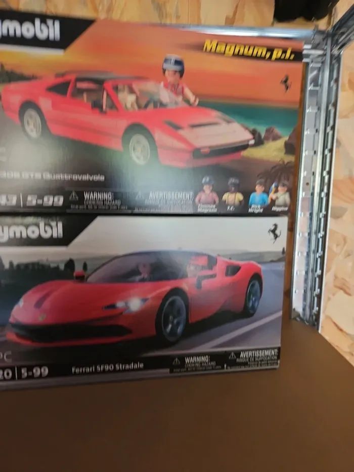 Magnum et Ferrari playmobil - photo numéro 3