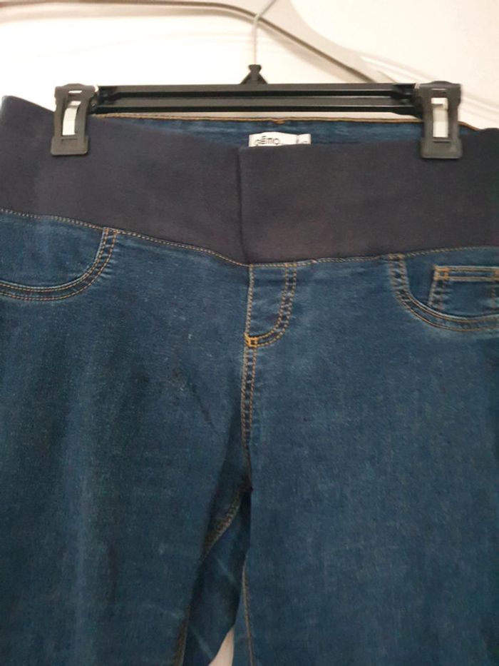 Pantalon jeans grossesse taille 42 - photo numéro 3