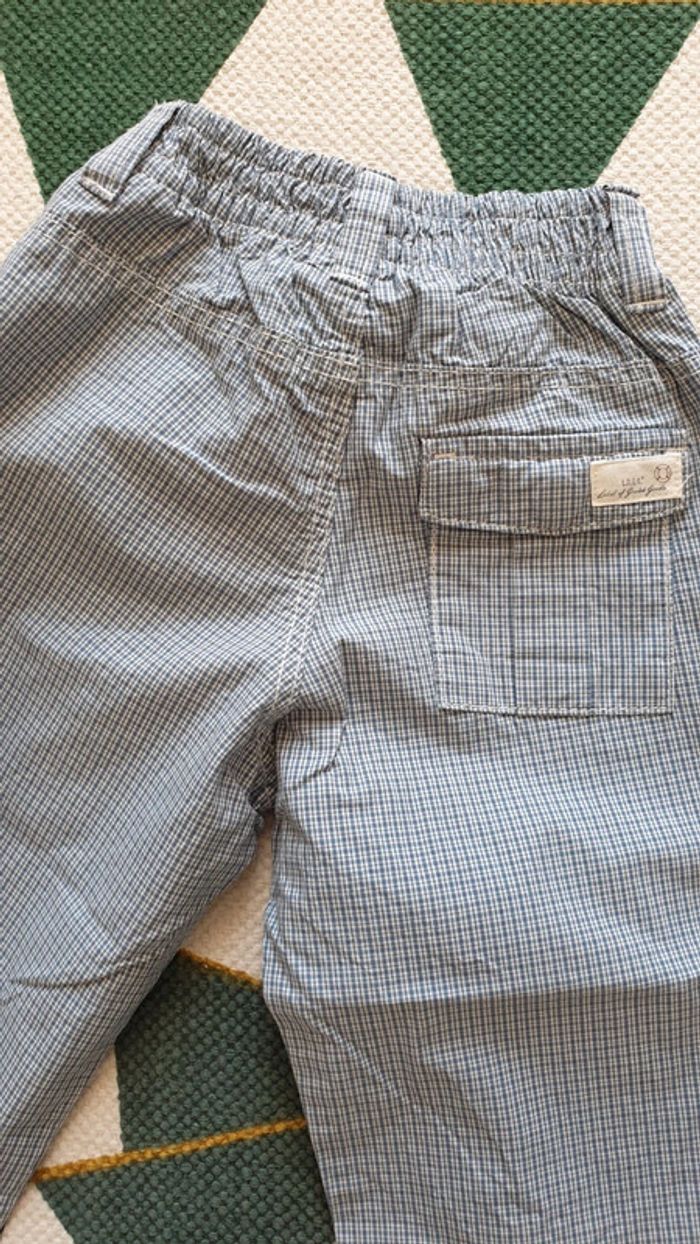 Pantalon fin rayé, transformable en bermuda/short, taille 9-12mois, H&M - photo numéro 4