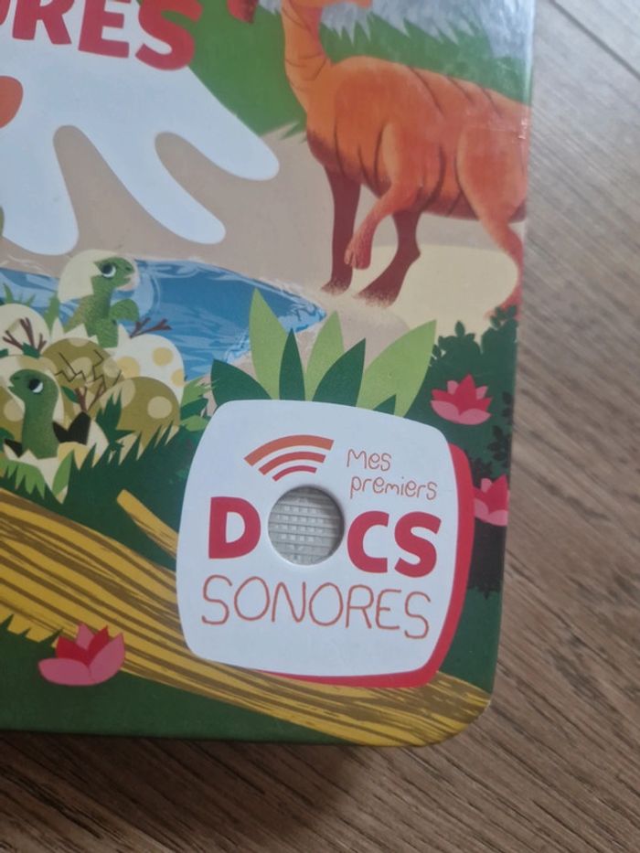 Livre sonore dinosaures - photo numéro 2