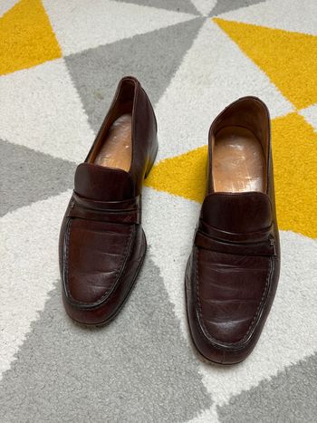 Mocassins en cuir vintage Bally Taille 40