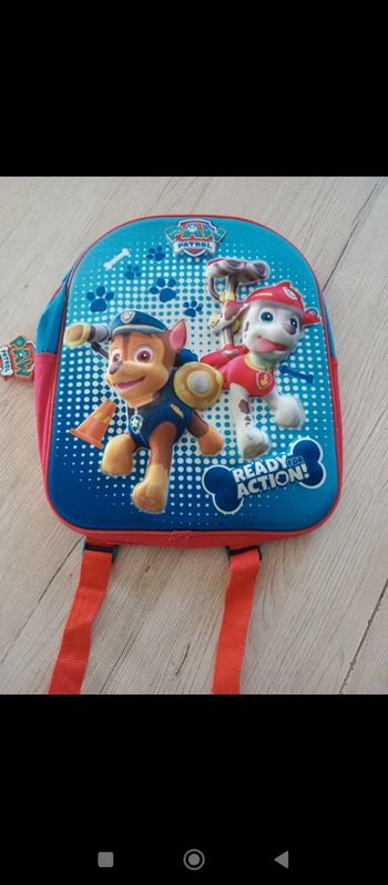 Sac à dos Pat patrouille