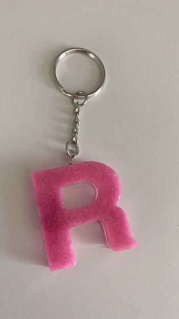 Porte clé lettre R
