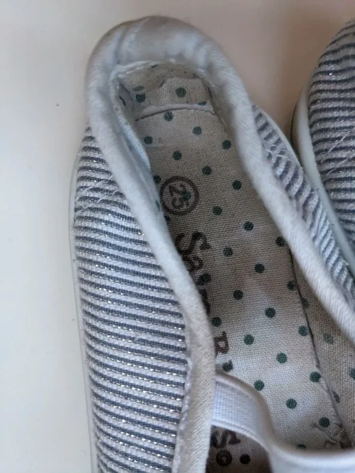 Ballerines en toile - photo numéro 3