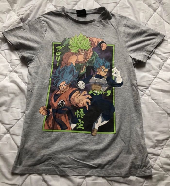 T-shirt gris Dragon Ball Z