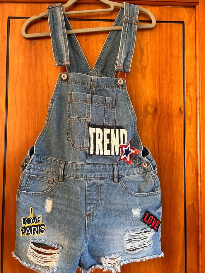 Combishort jeans 38 Toxik