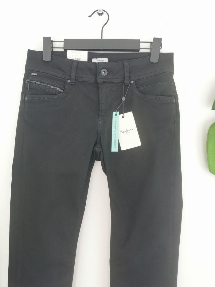 Jean slim noir New Brooke Pepe Jeans W29 L32 - photo numéro 2