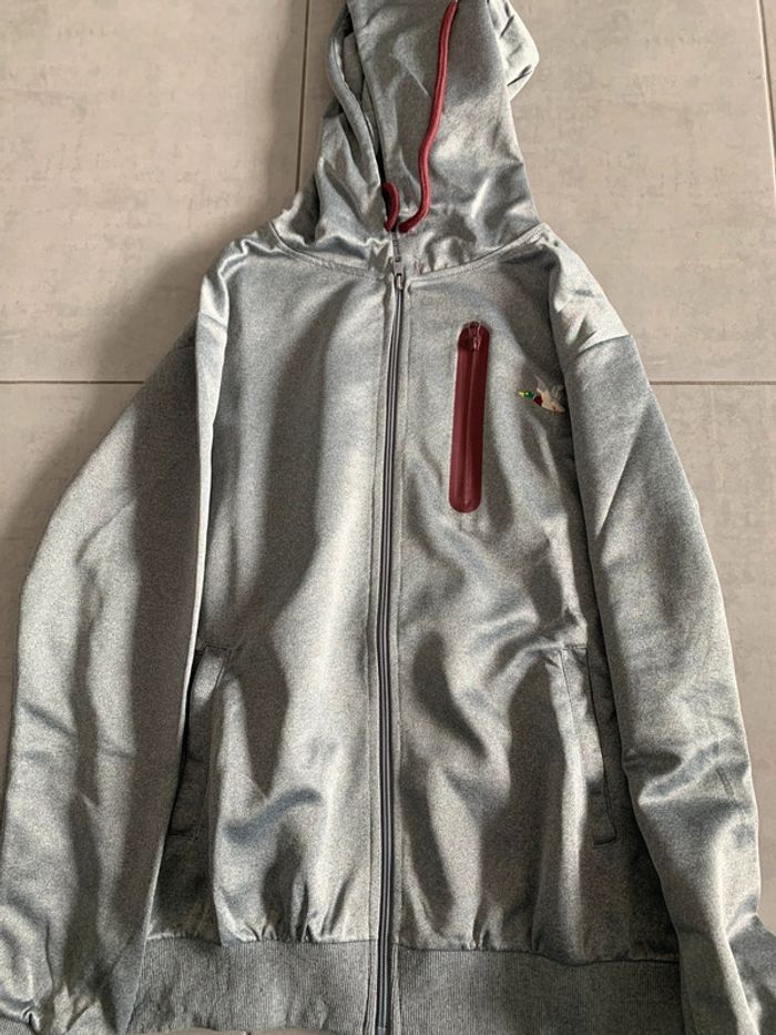 veste steward à capuche homme